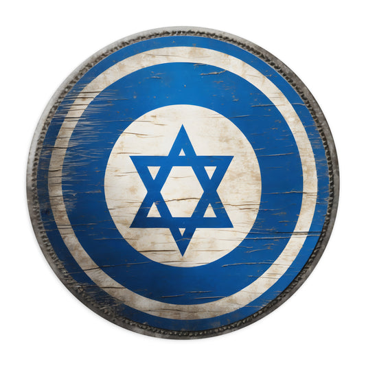 Vintage Israel Shield Mouse Pad