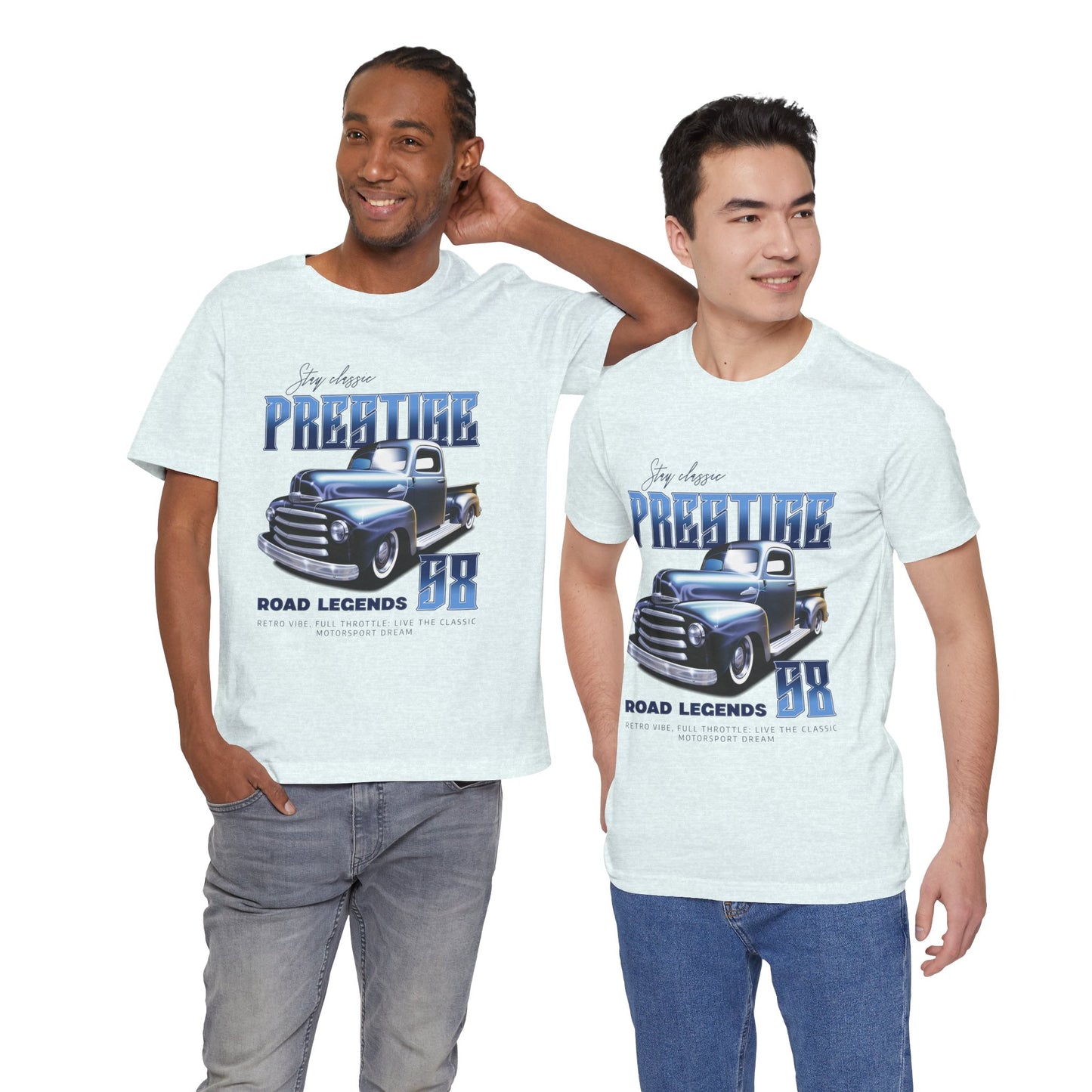Camiseta de manga corta unisex Stay Classic Prestige Road Legends 