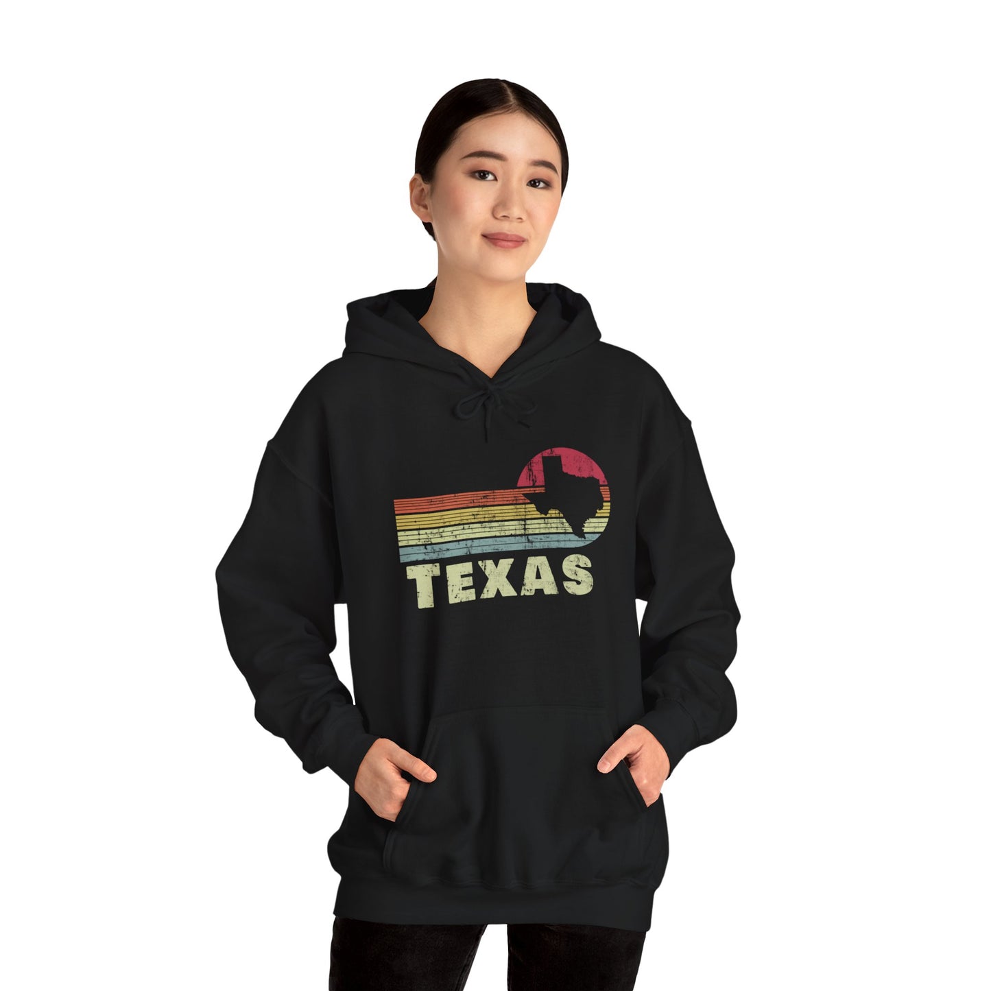 Texas Unisex Heavy Blend™ Hooded Sweatshirt