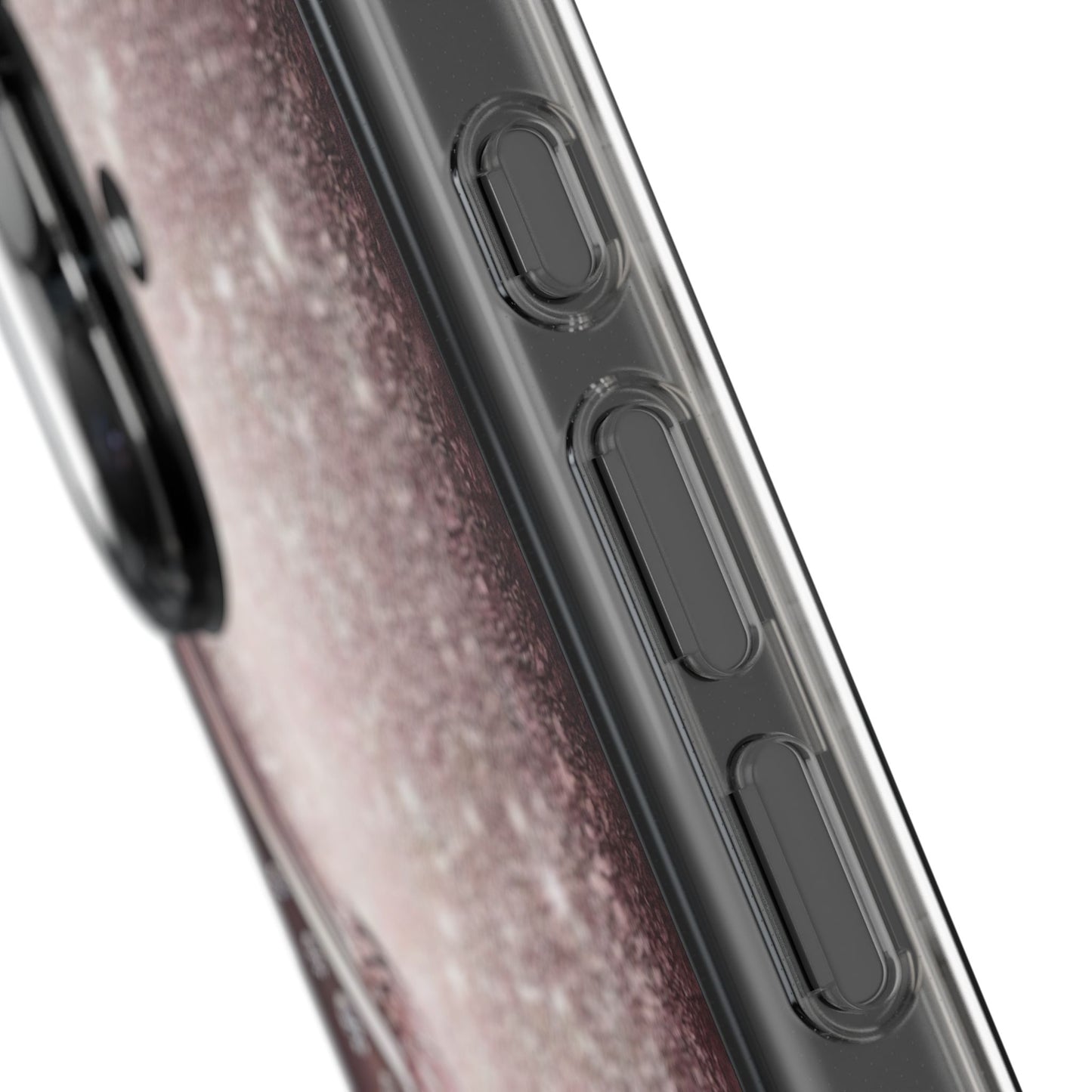 Elegant Butterfly Clear Case, Stylish Transparent Protective Cover for Women