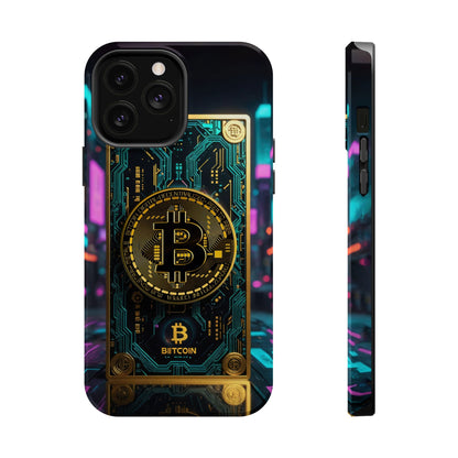 Bitcoin Magnetic Phone Case, Unique Phone Cover