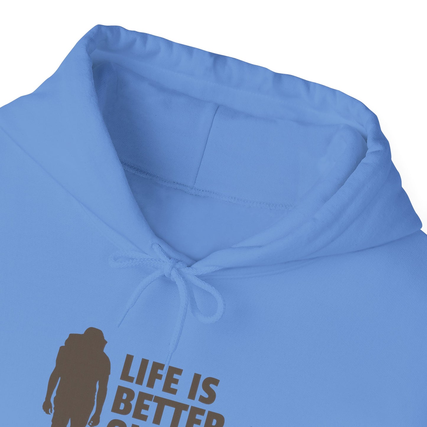 Life Is Better On The Road Unisex Heavy Blend™ Hooded Sweatshirt