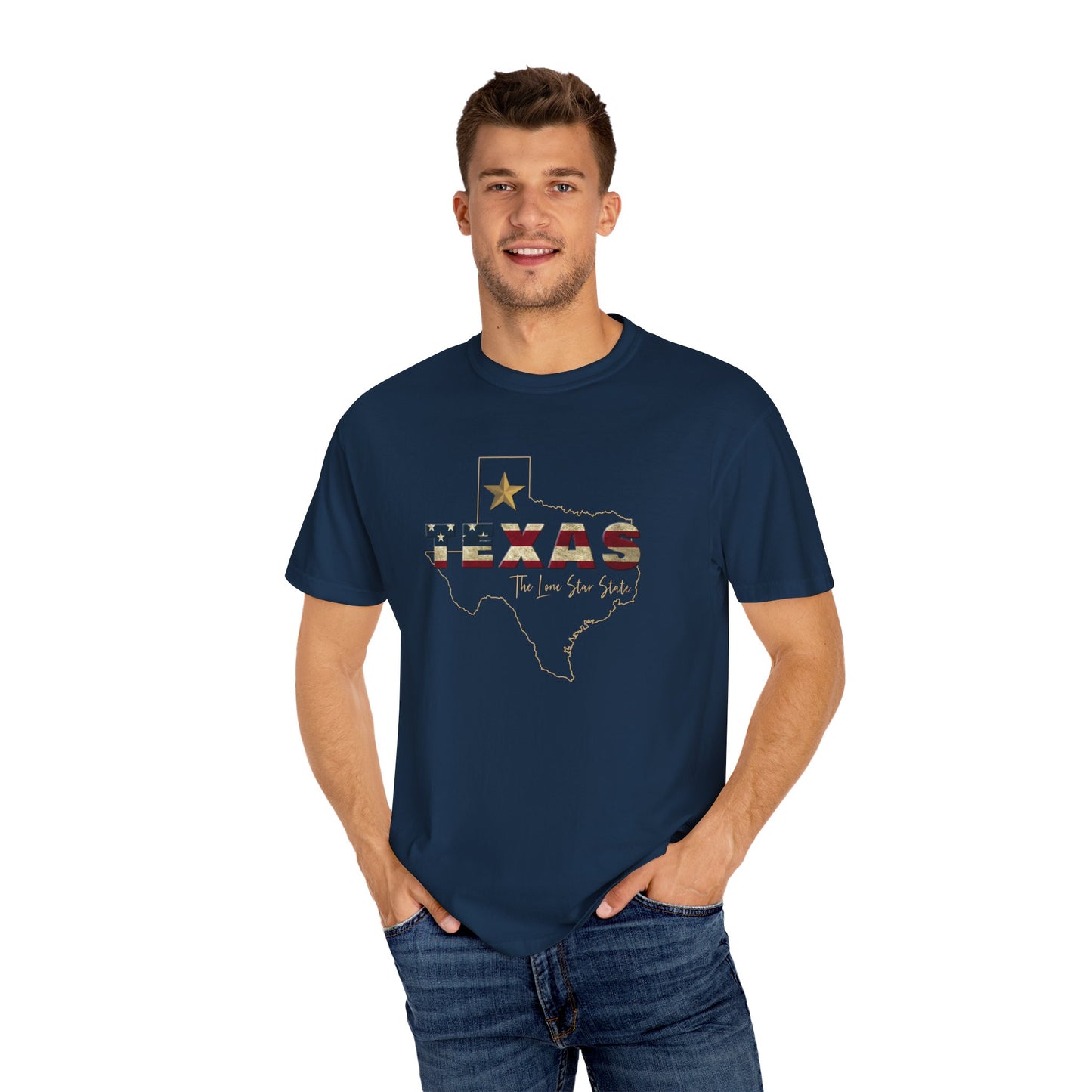 The Lone Star State Unisex Garment-Dyed T-shirt