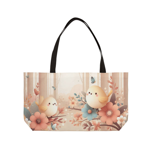 Pastel Canaries Tote Bag