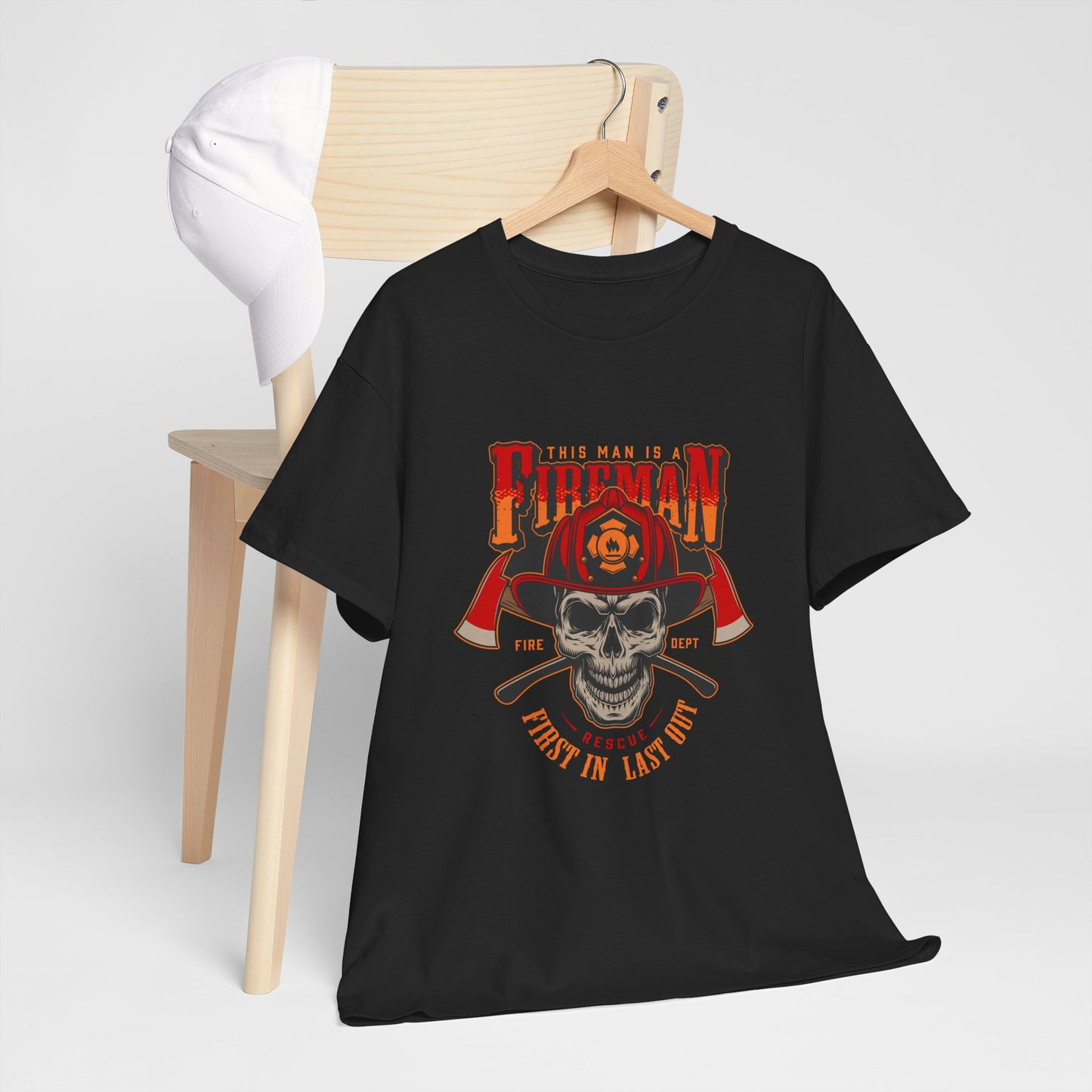 Fireman T-shirt, First In Last Out Tee