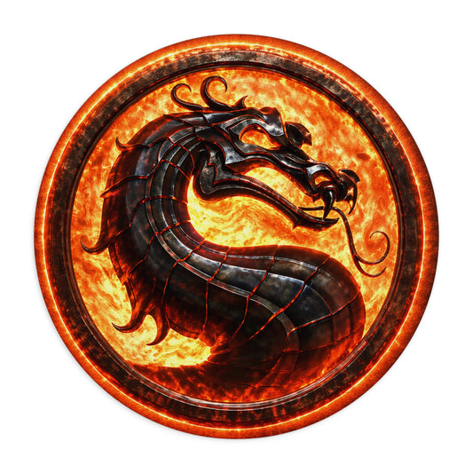Fire Dragon Mouse Pad