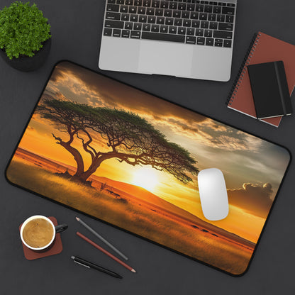 Nature Desk Mat, Safari Sunset