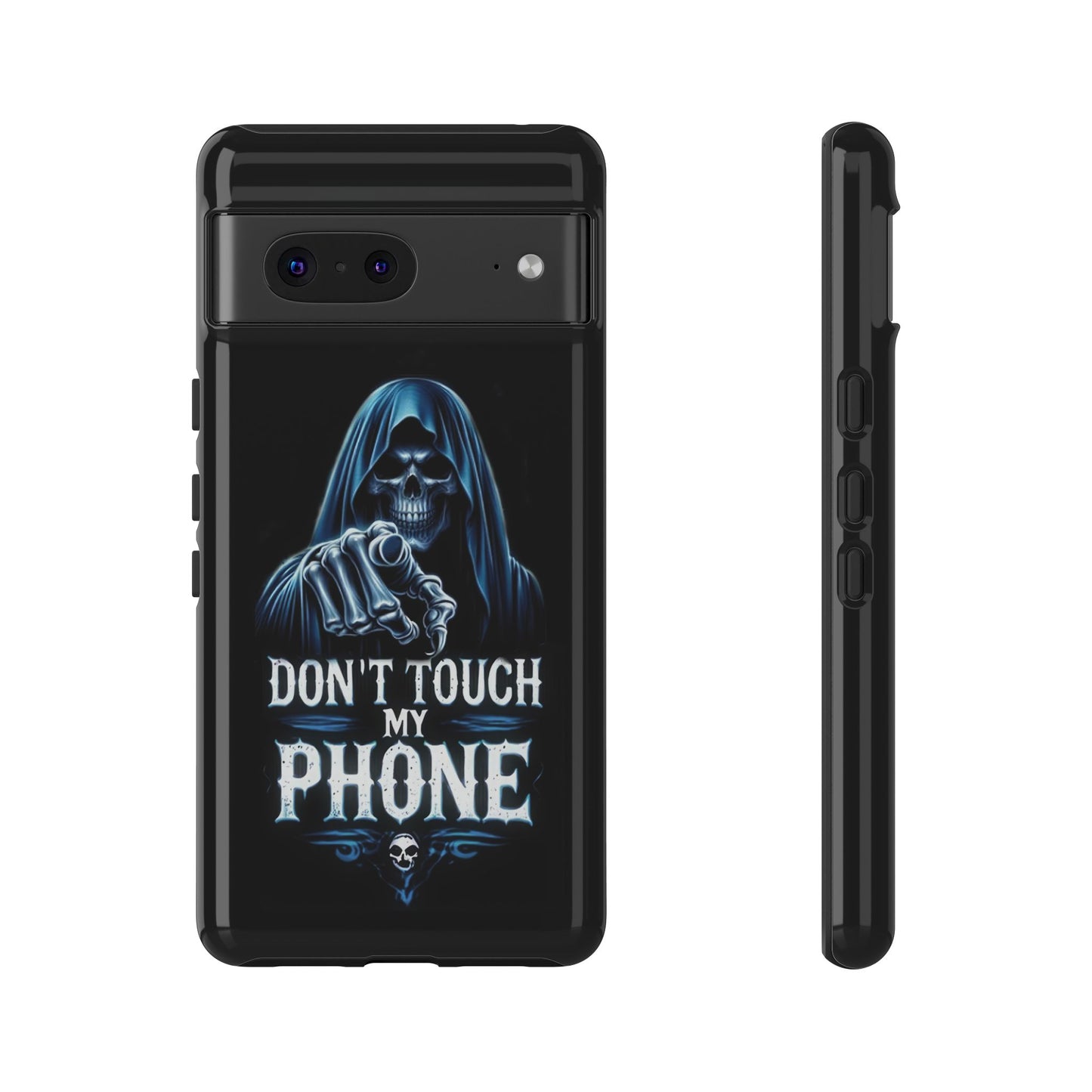Gothic Google Pixel Tough Cases, Don’t Touch My Phone Phone