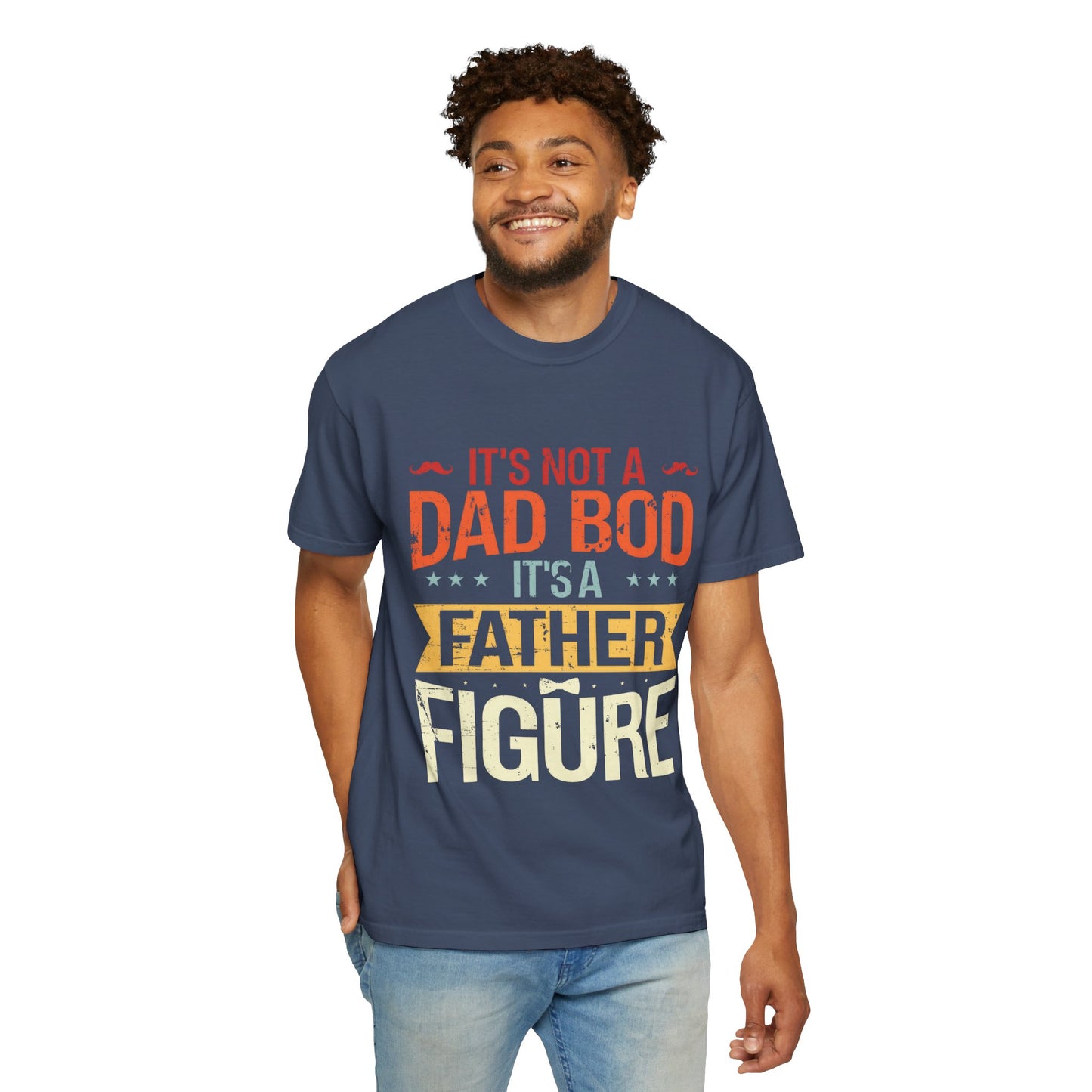 Father Figure T-Shirt - Funny Unisex Dad Bod Tee