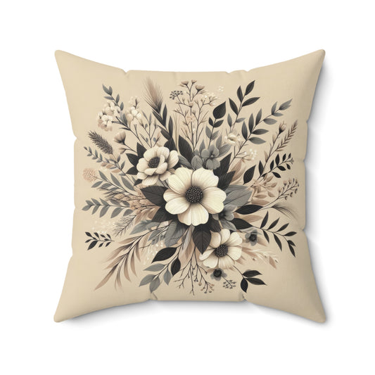 Autumn's Embrace Spun Polyester Square Pillow