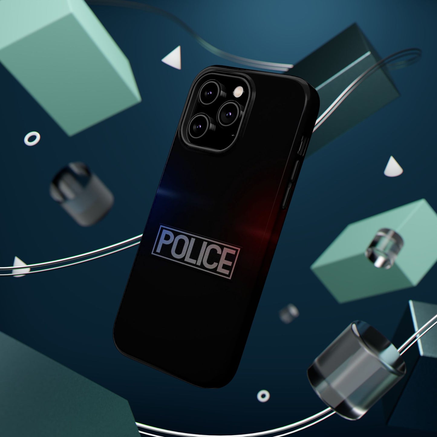 Police Magnetic Phone Case
