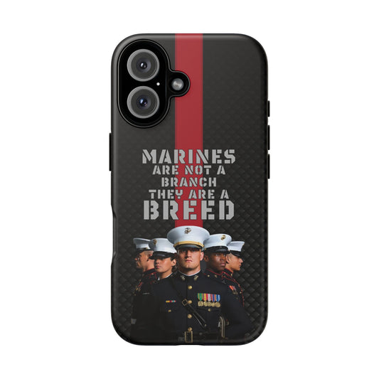 Marine Corps Tough iPhone Case - Proud Military Supporter