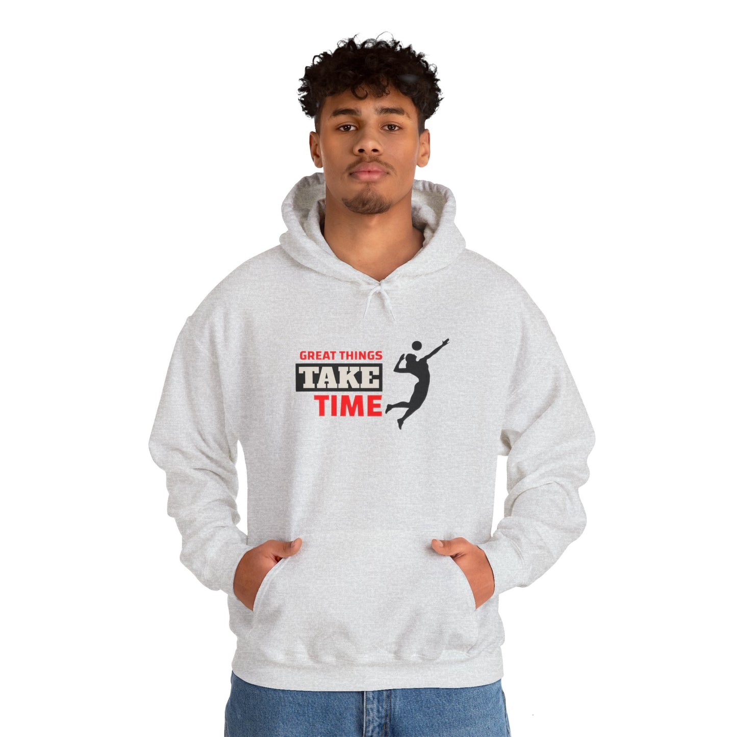 Great Things Take Time Unisex Heavy Blend™ Hooded Sweatshirt