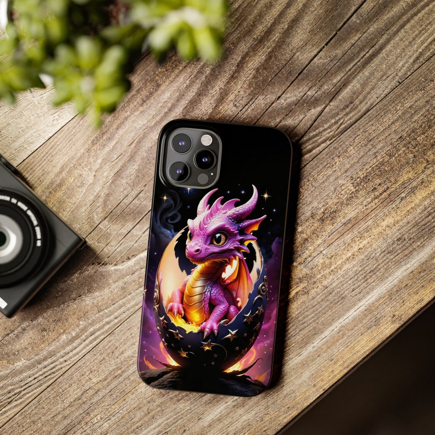 Fantasy Baby Dragon Slim Phone Case, Gift for Dragon Lovers