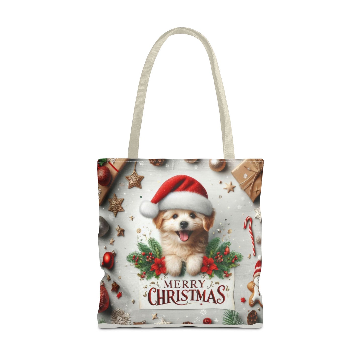 Jingle Paws Tote Bag (AOP)