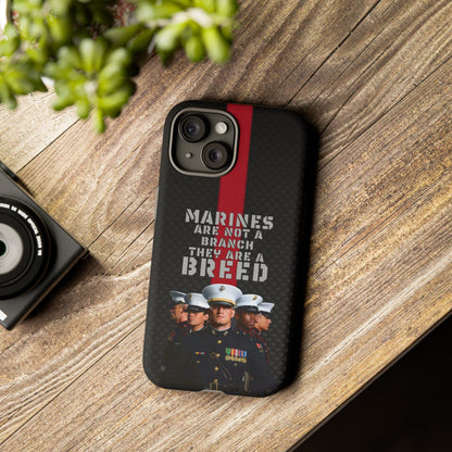 Marine Corps Tough iPhone Case - Proud Military Supporter