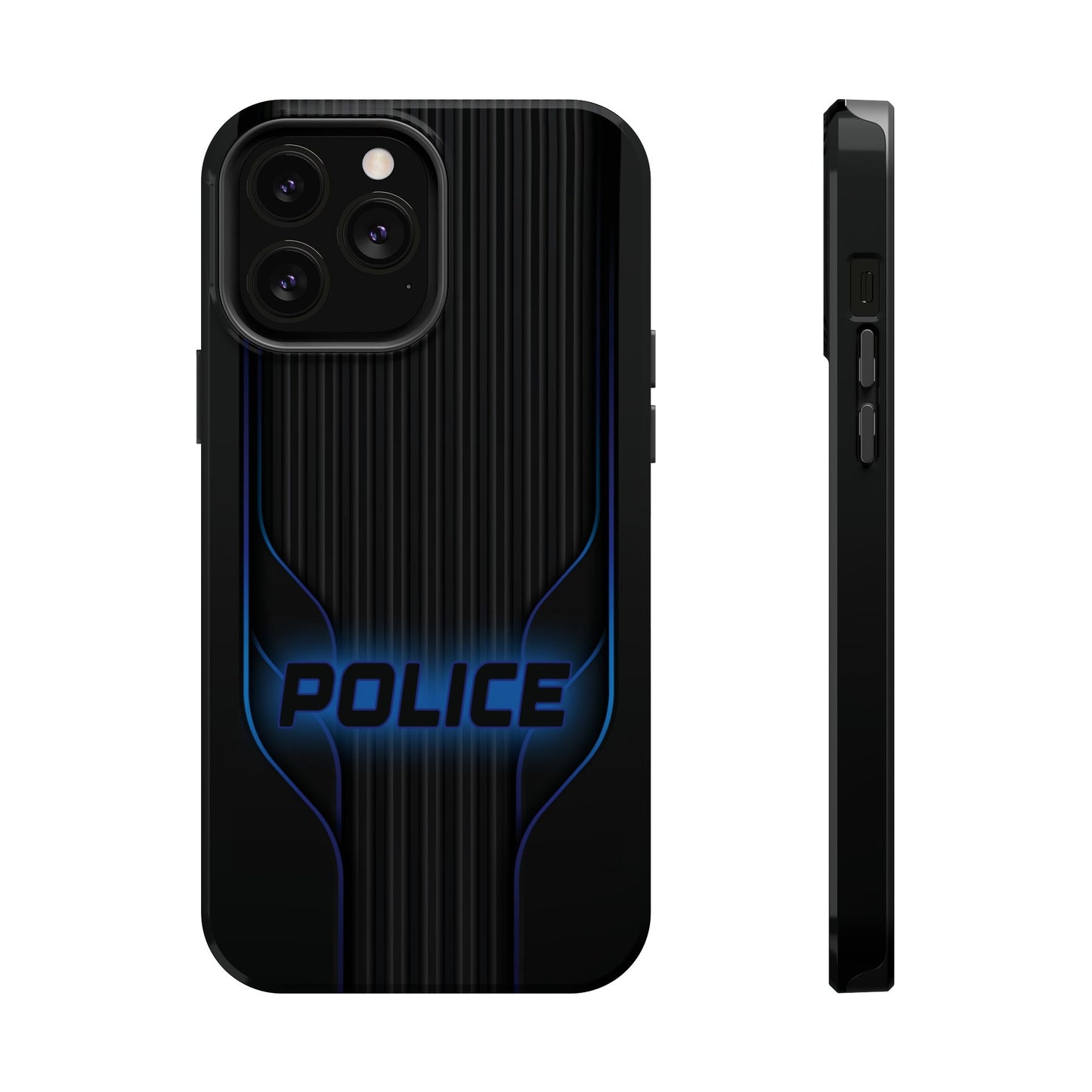 Police Magnetic Phone Cases, Blue Light