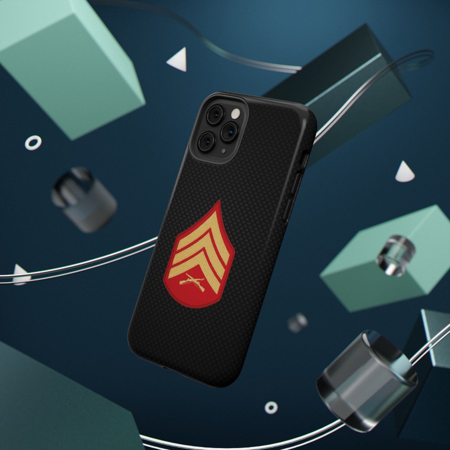 Rank Insignia Impact-Resistant Cases, Sergeant