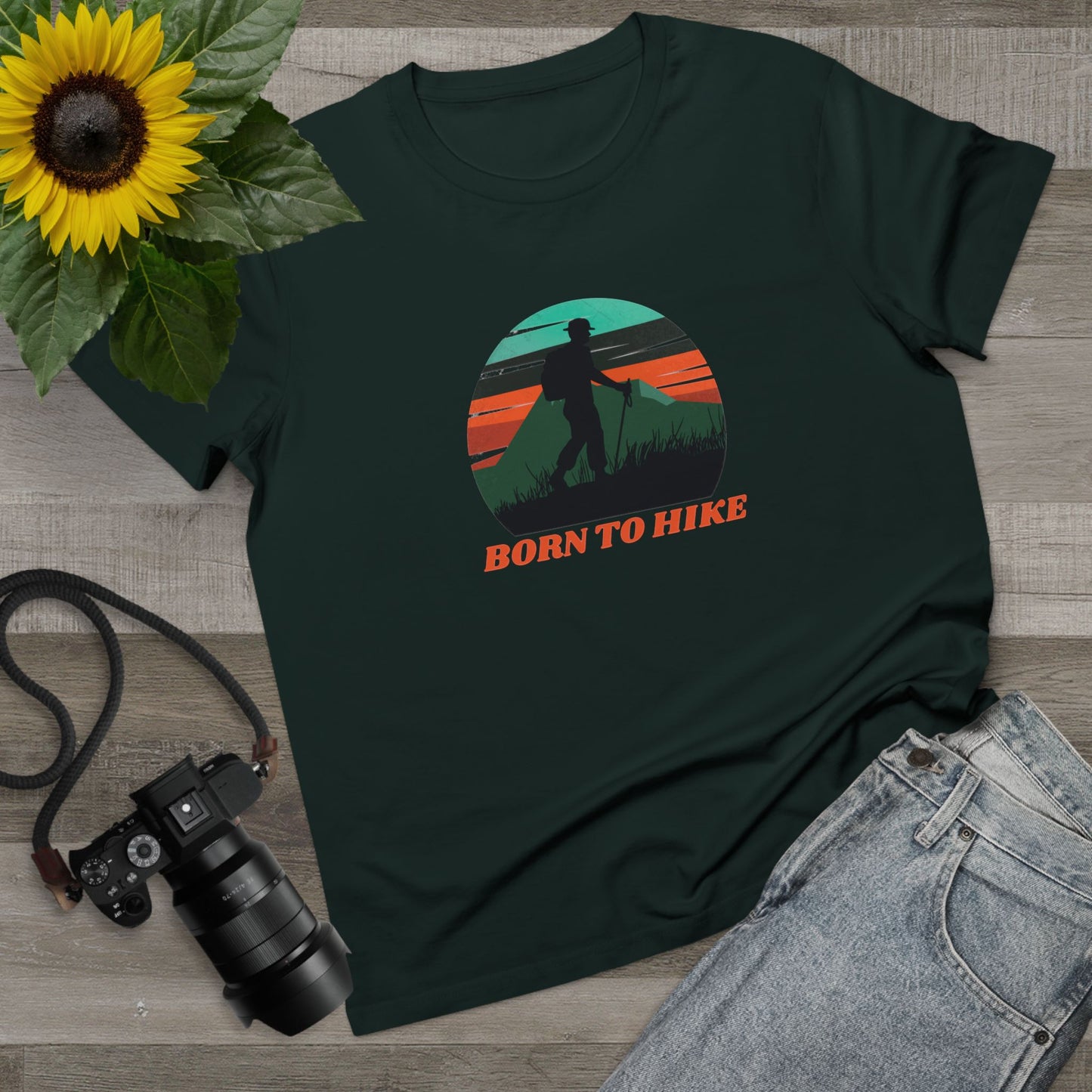 Born To Hike Women’s Maple Tee