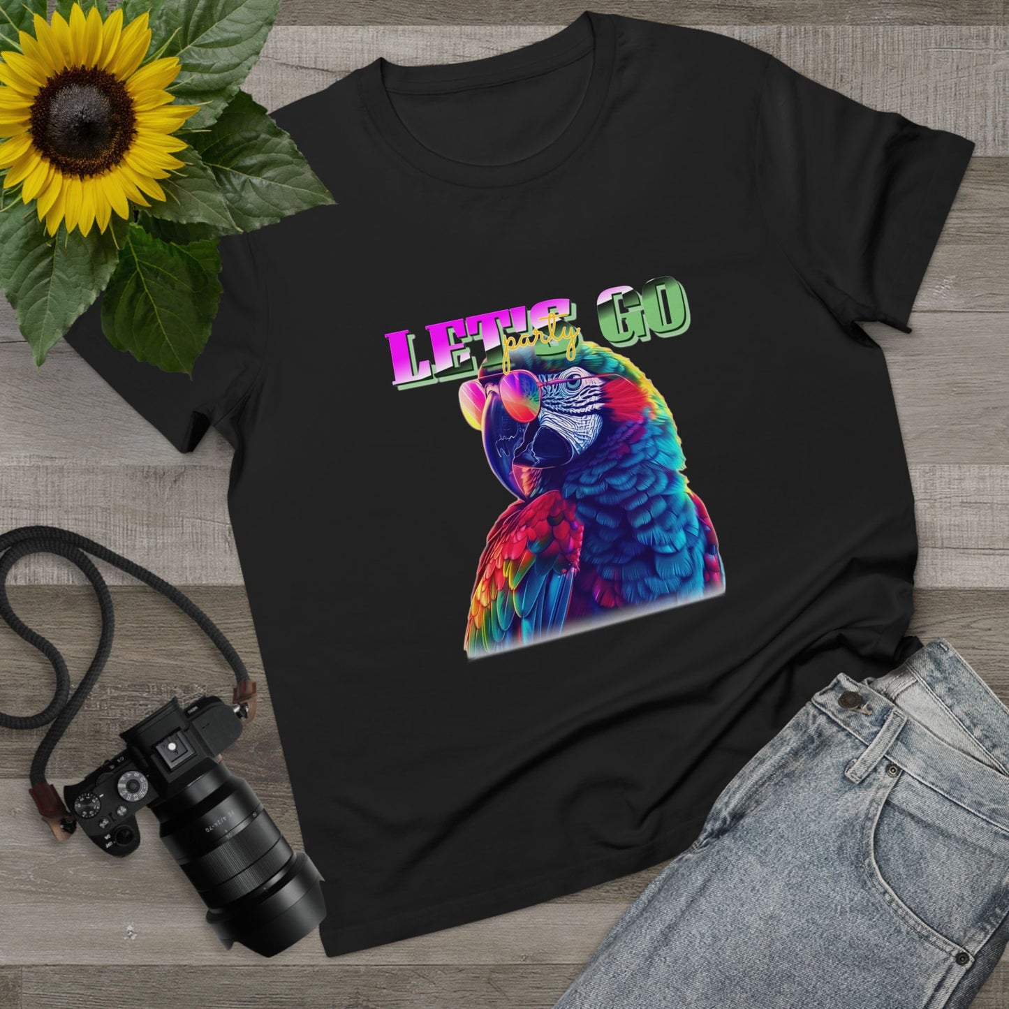 Let's Go Party Women’s Maple Tee