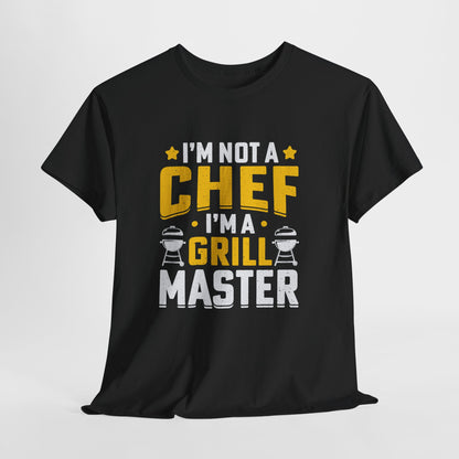Grill Master Unisex Heavy Cotton Tee - Perfect Gift for BBQ Lovers