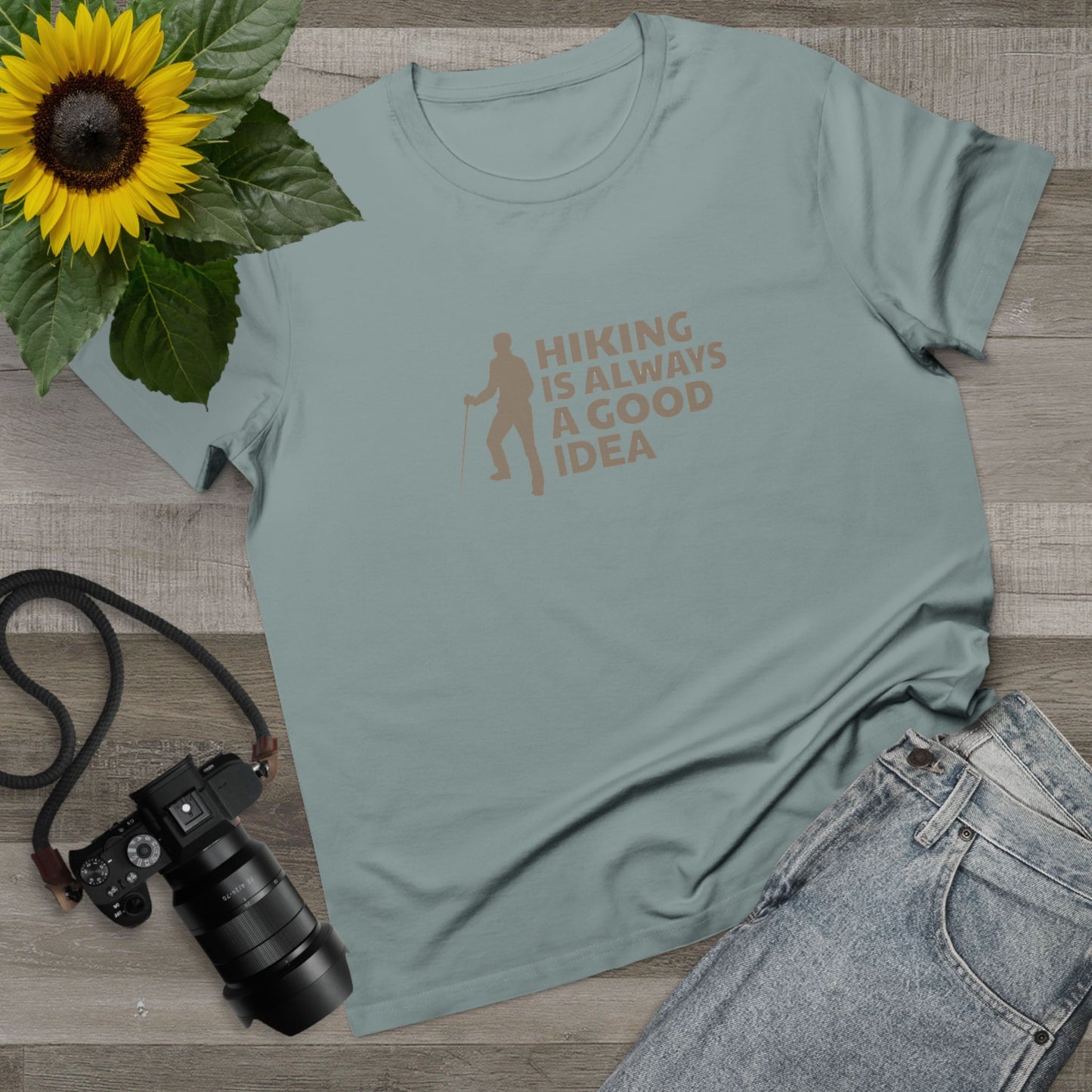 Hiking Is Always A Good Idea Women’s Maple Tee