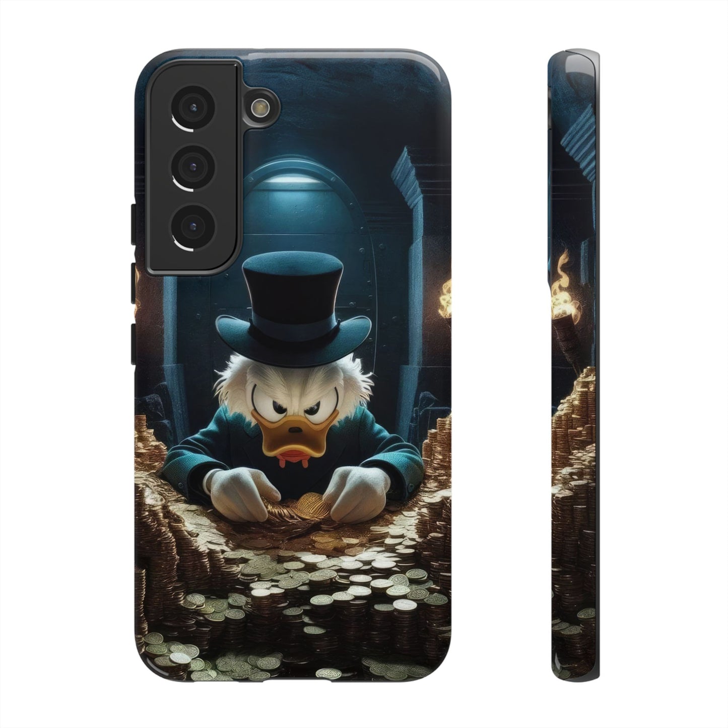 Scrooge McDuck Samsung Phone Case for Cartoon Lovers