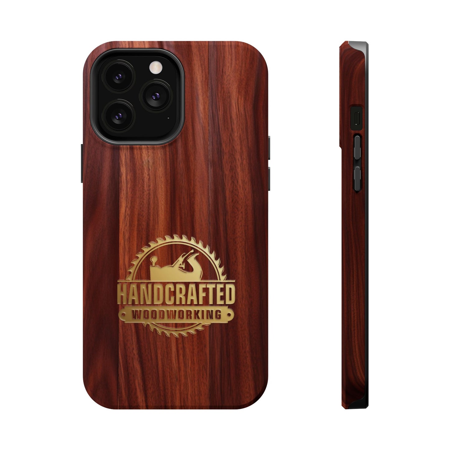 Woodworking Logo Magnetic iPhone Case