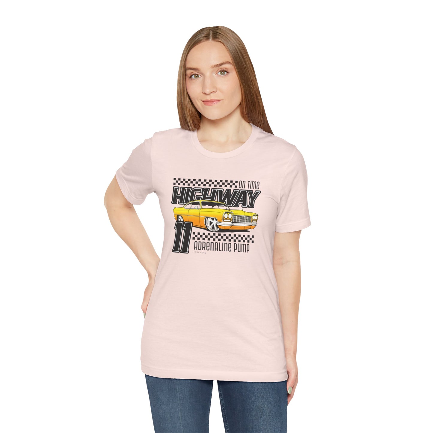 On Time Highway Adrenaline Pump Unisex Jersey Short Sleeve Tee