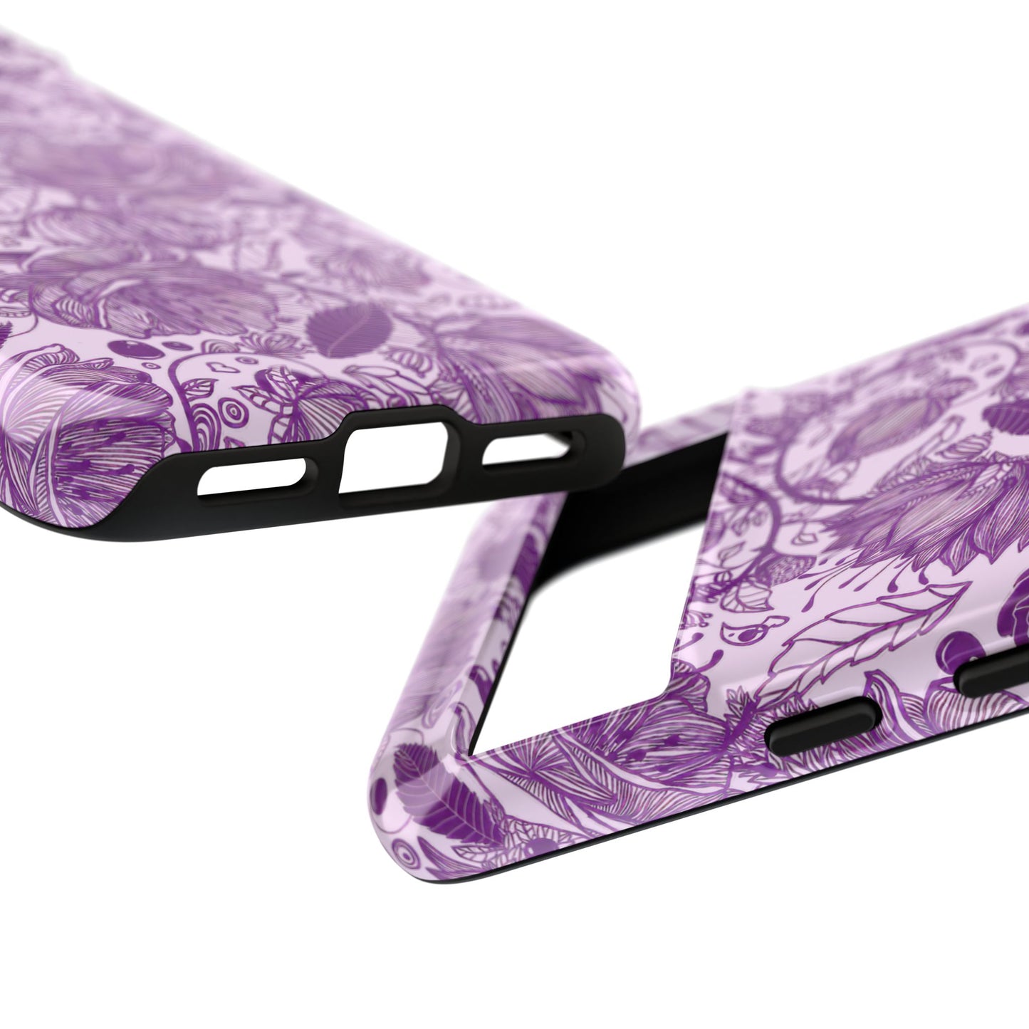 Graphical Garden: Purple Edition Tough Cases