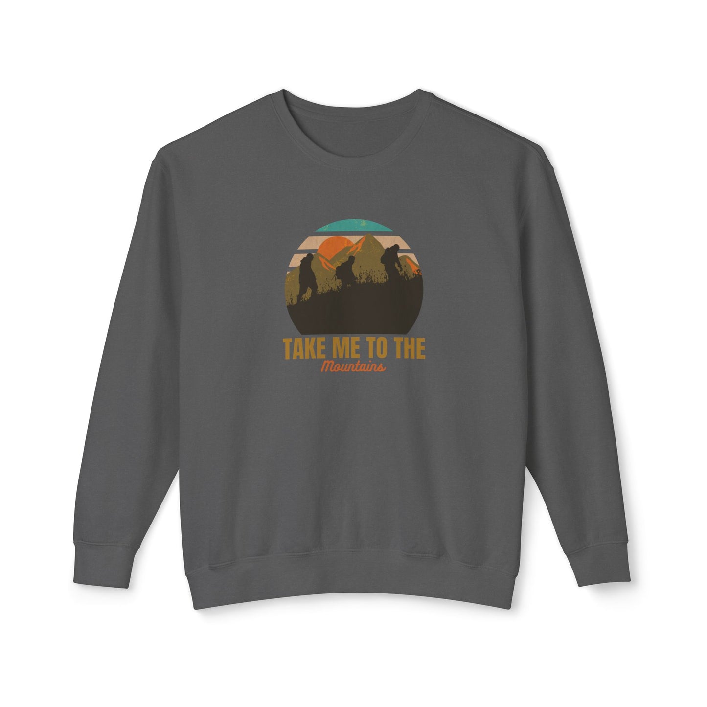 Take Me To The Mountains Lightweight Crewneck Sweatshirt