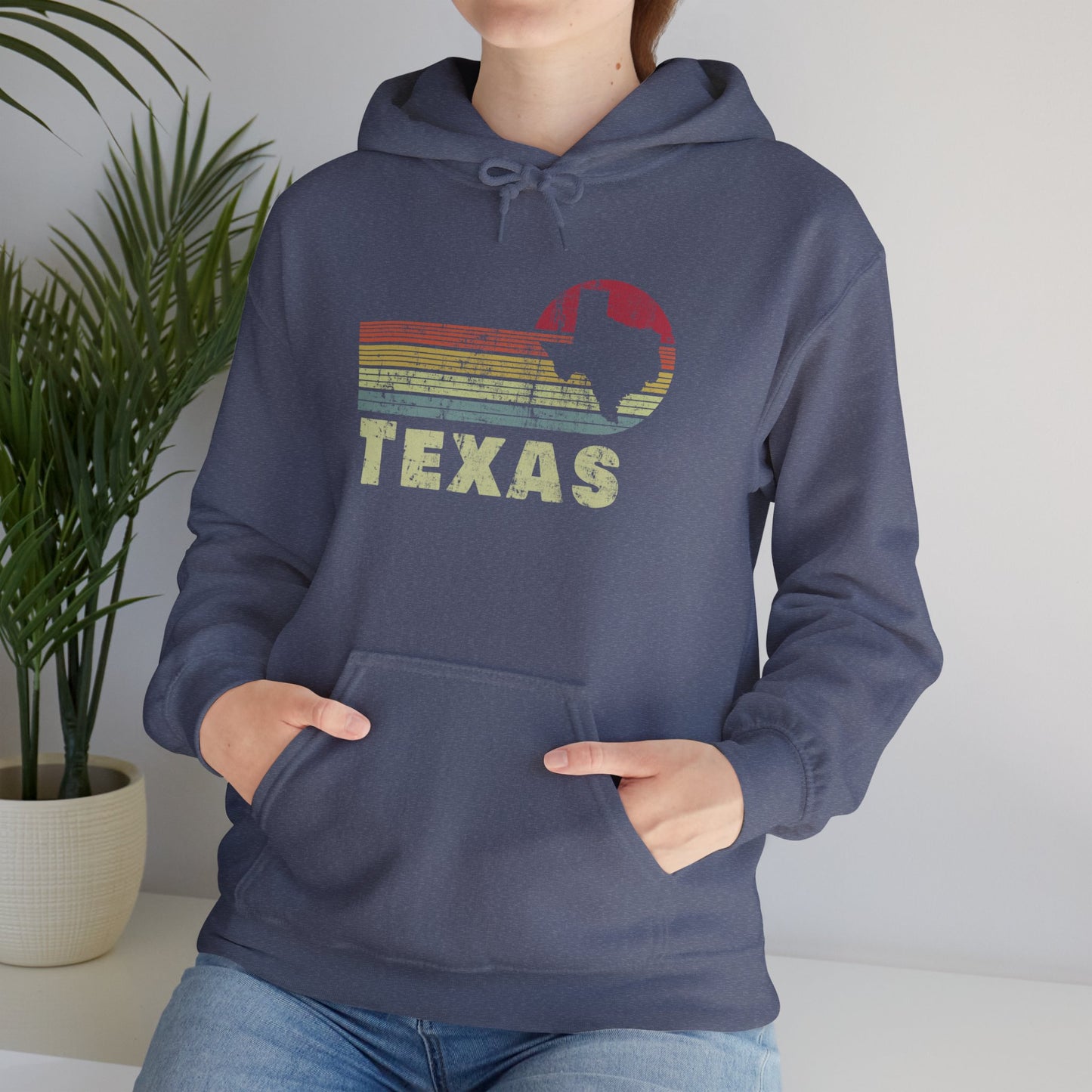 Texas Unisex Heavy Blend™ Hooded Sweatshirt