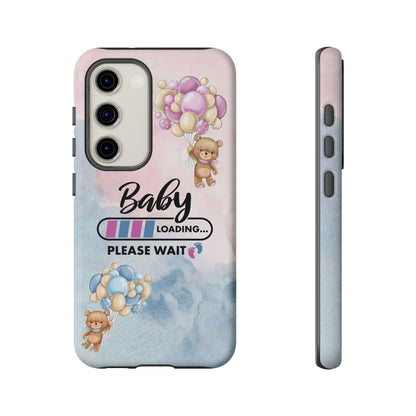 Cute Baby Loading Tough Case - Maternity Phone Cover
