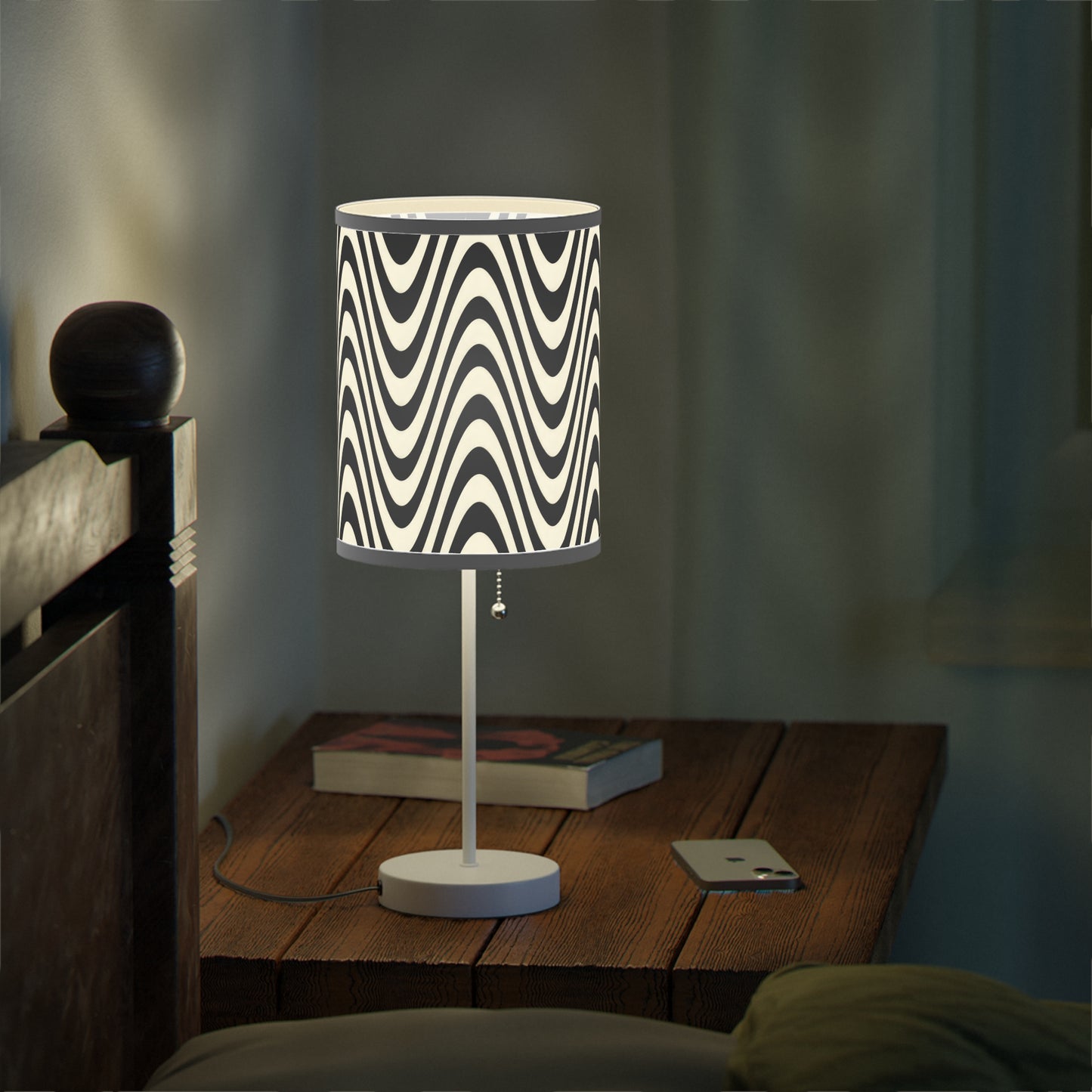 Dual Harmony Lamp on a Stand, US|CA plug / White