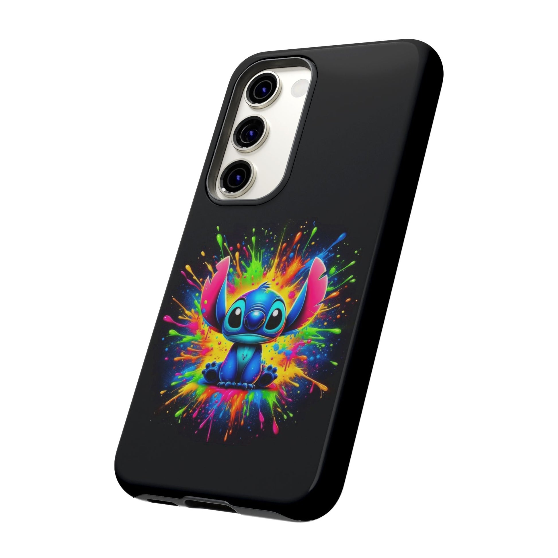 Colorful Samsung Cartoon Phone Cases, Stitch Phone Cover