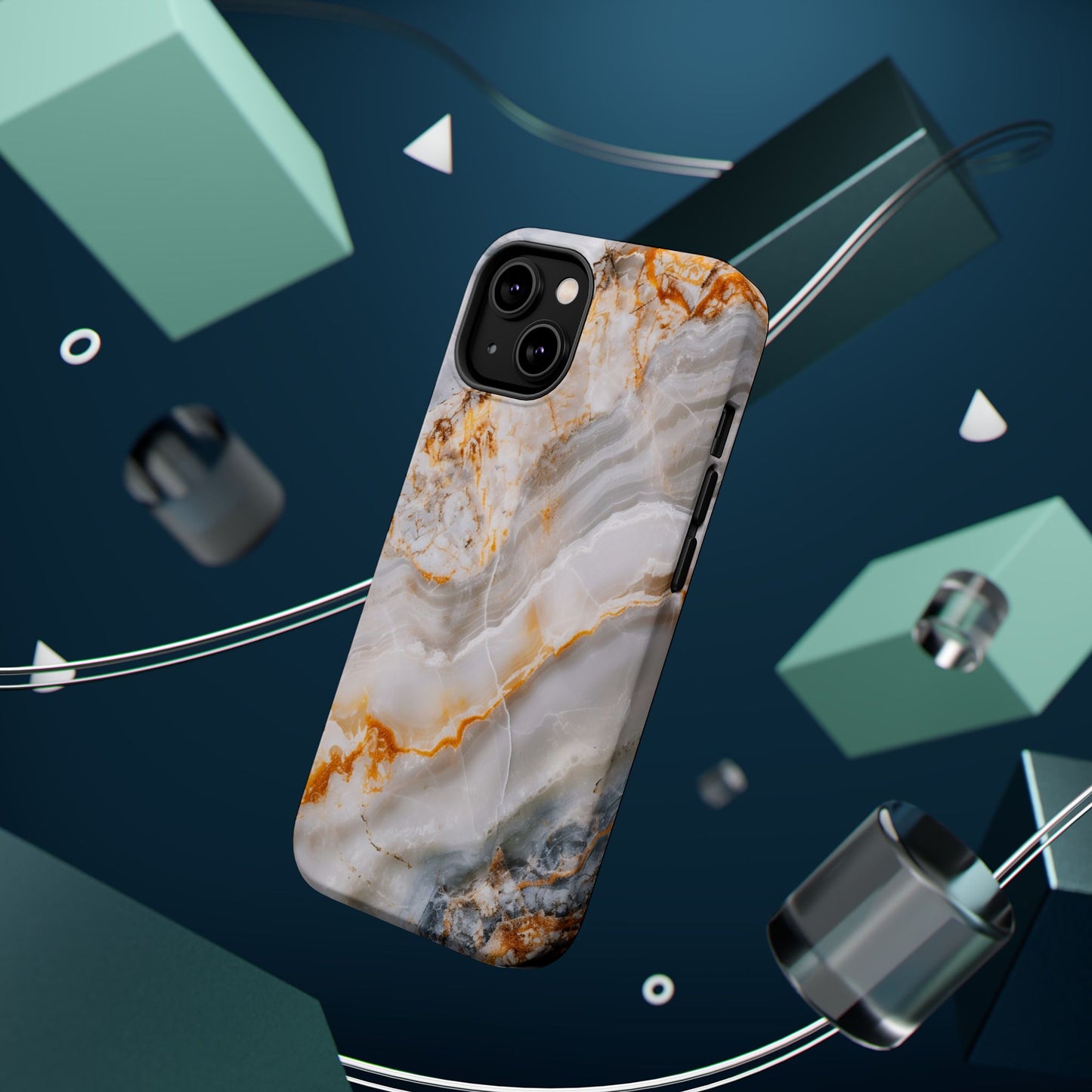 Pure Elegance Marble Magnetic iPhone Case, Stylish & Trendy Accessories