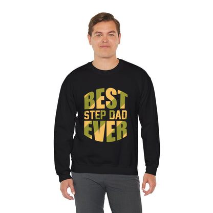 Best Step Dad Ever Sweatshirt Perfect Gift for Dad's Day