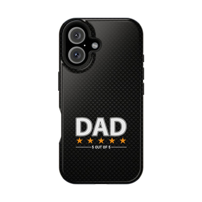 Dad 5 Out of 5 Stars Magnetic Phone Case