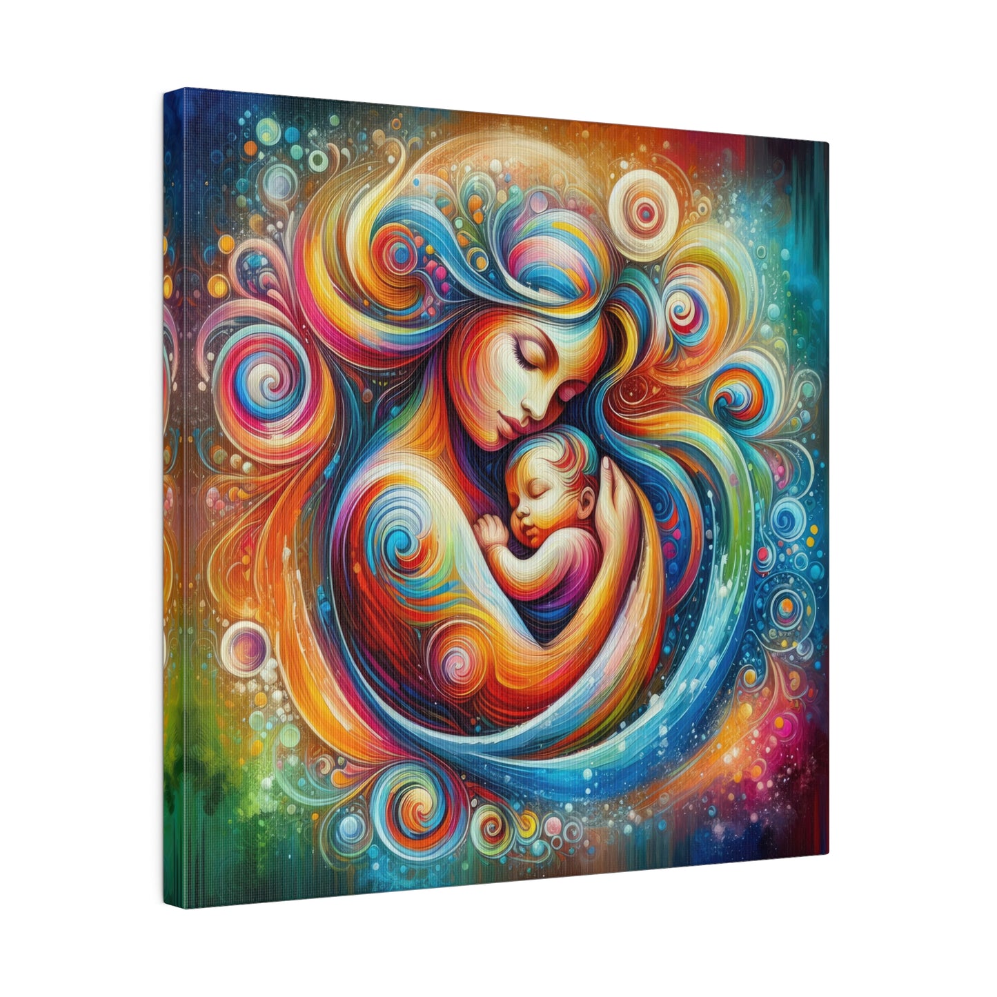 Warmth of Motherhood Matte Canvas, Stretched, 0.75"