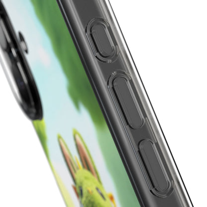 The Monsters Clear Case for iPhone Models – Playful Dinosaur Design