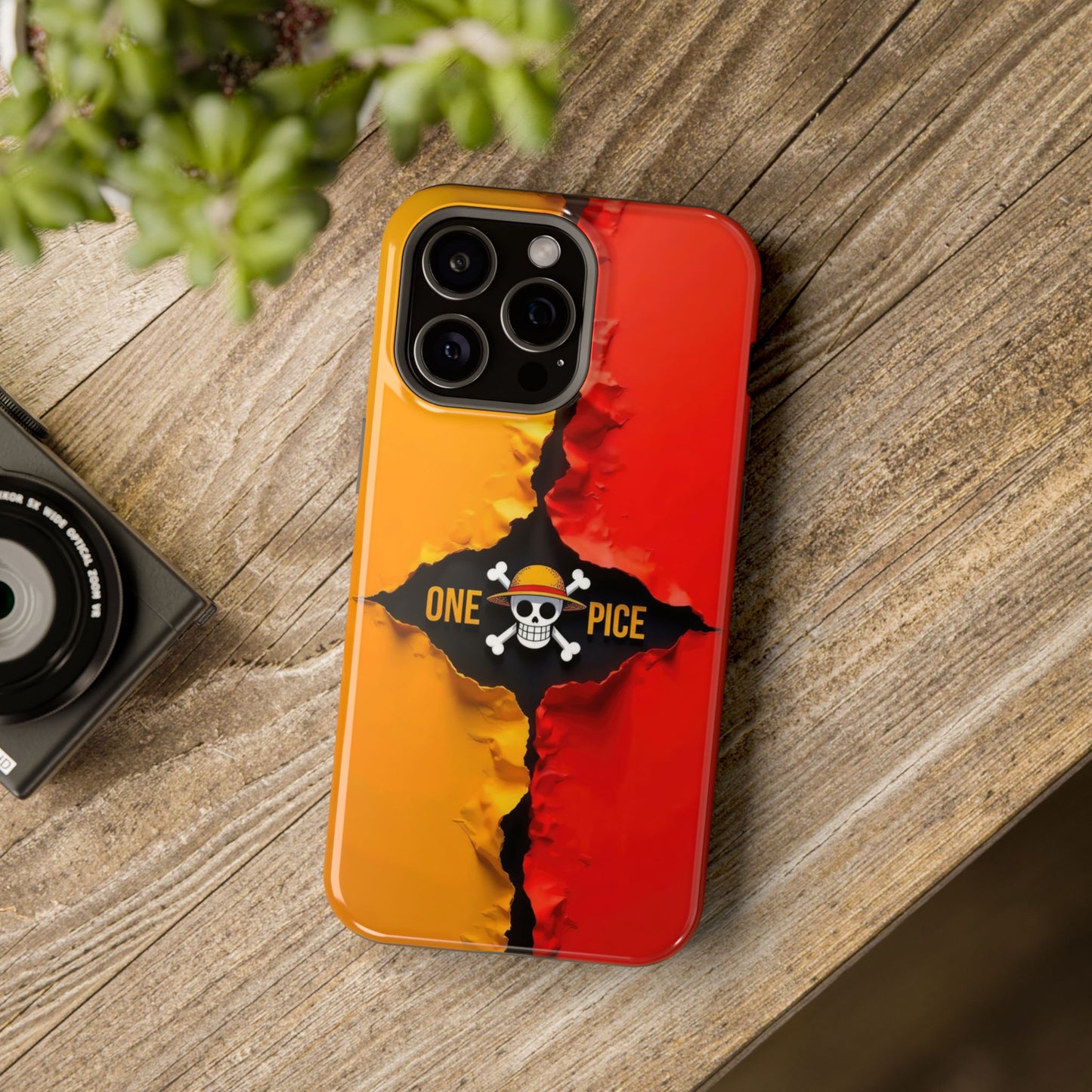 Bold One Piece Magnetic Tough Cases, Anime Phone Cover