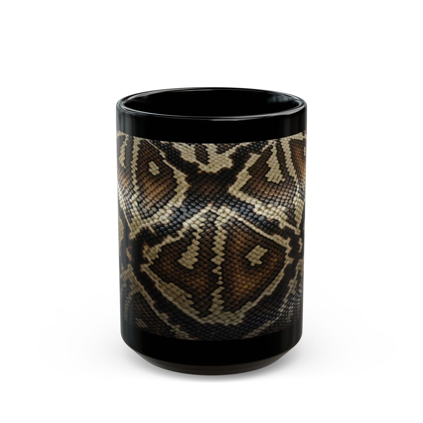 Serpent Sip Black Mug - 11oz, 15oz