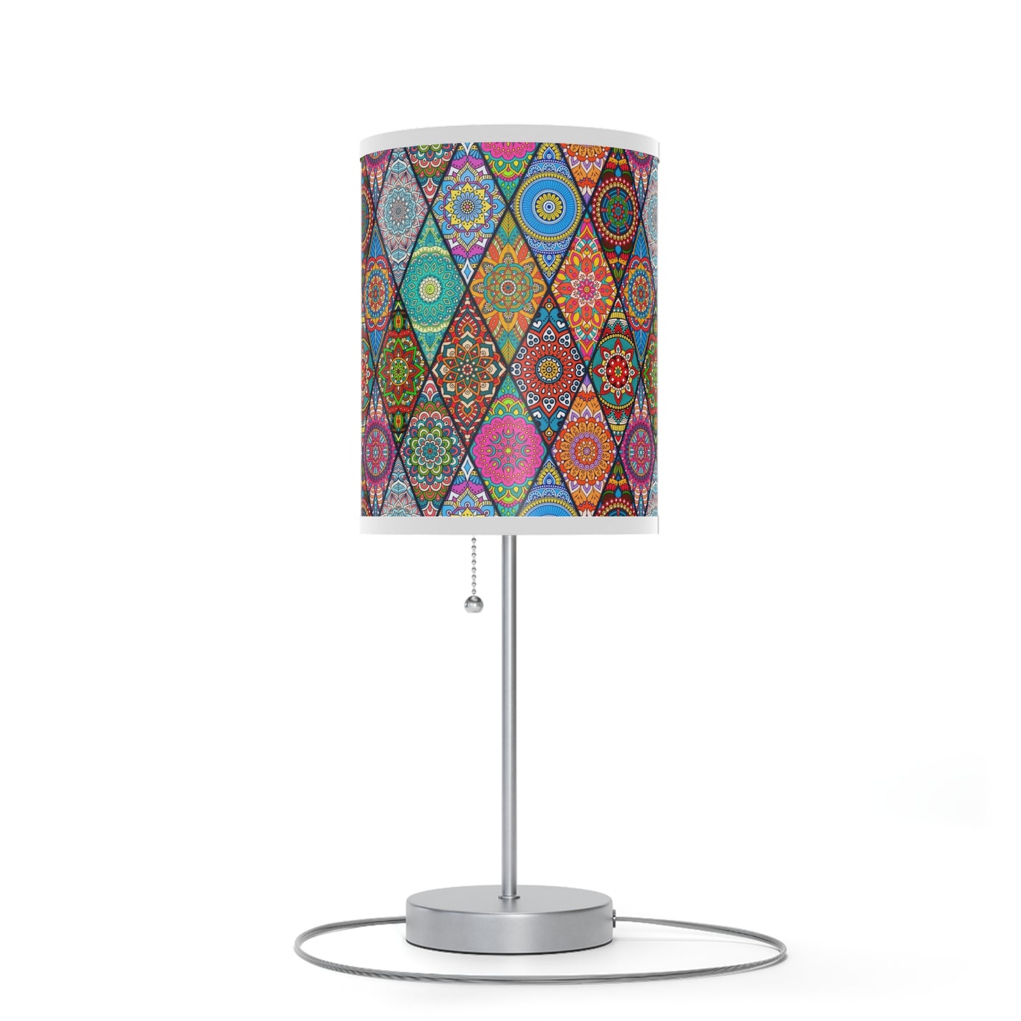 Mandala Argyle Lamp on a Stand, US|CA plug