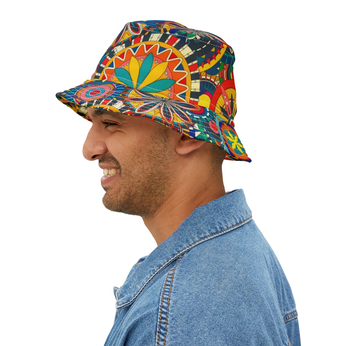 Mandala Pop Bucket Hat