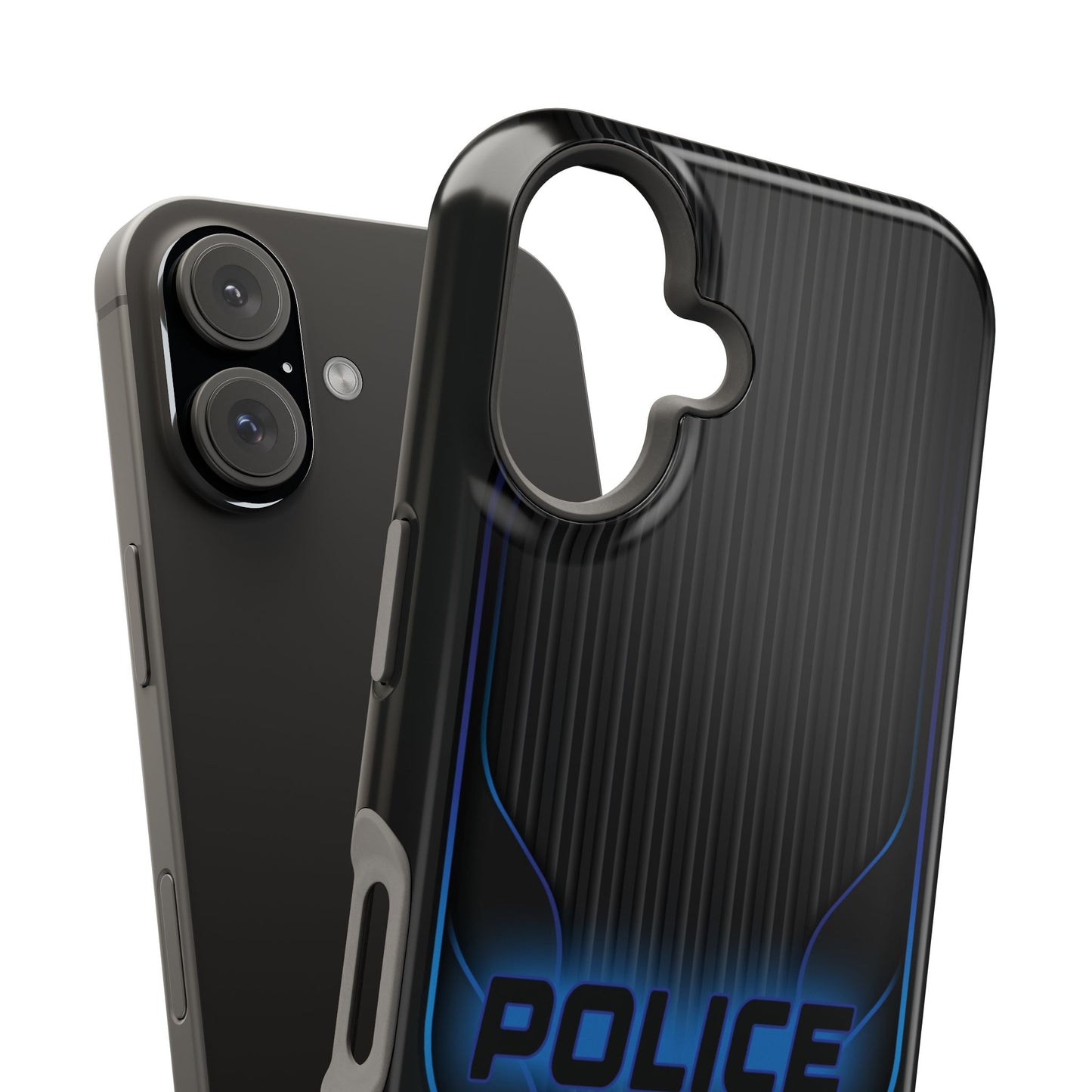 Police Magnetic Phone Cases, Blue Light