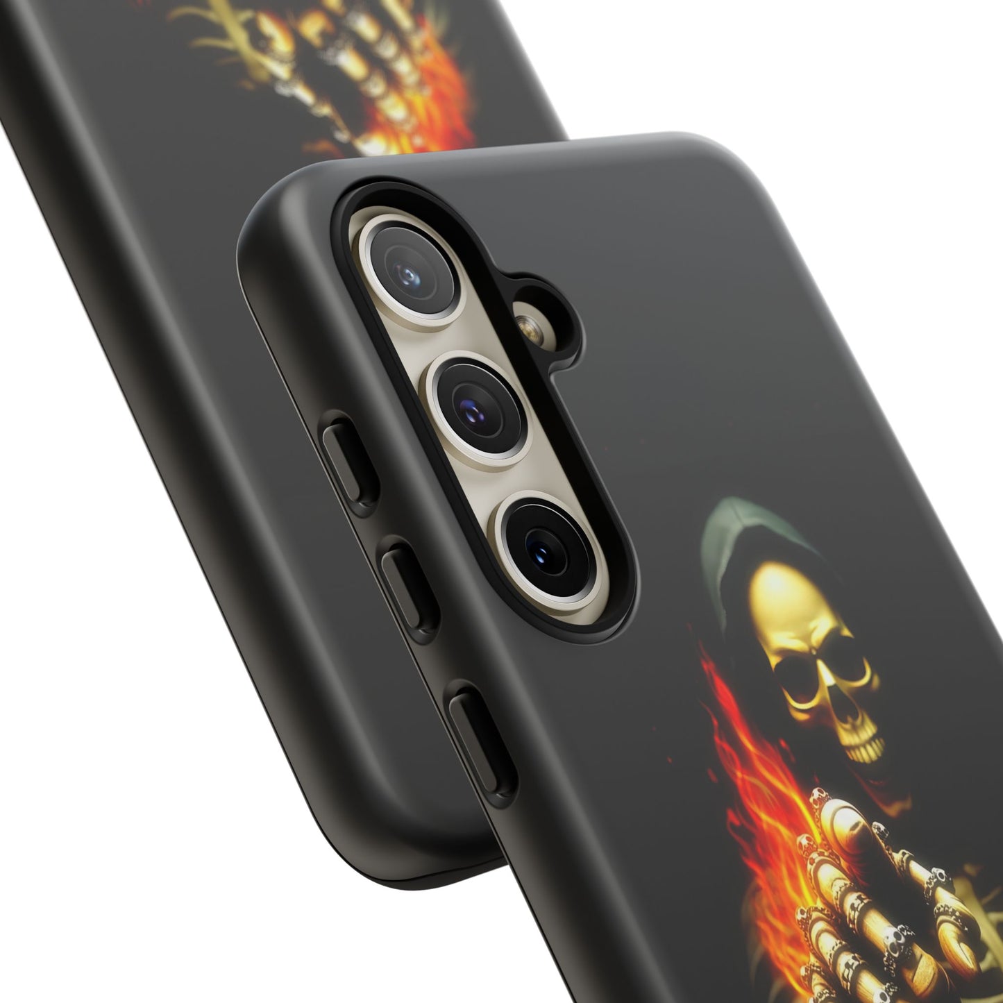 Skull Design Samsung Phone Case, Don't Touch My Phone Mobile Cover