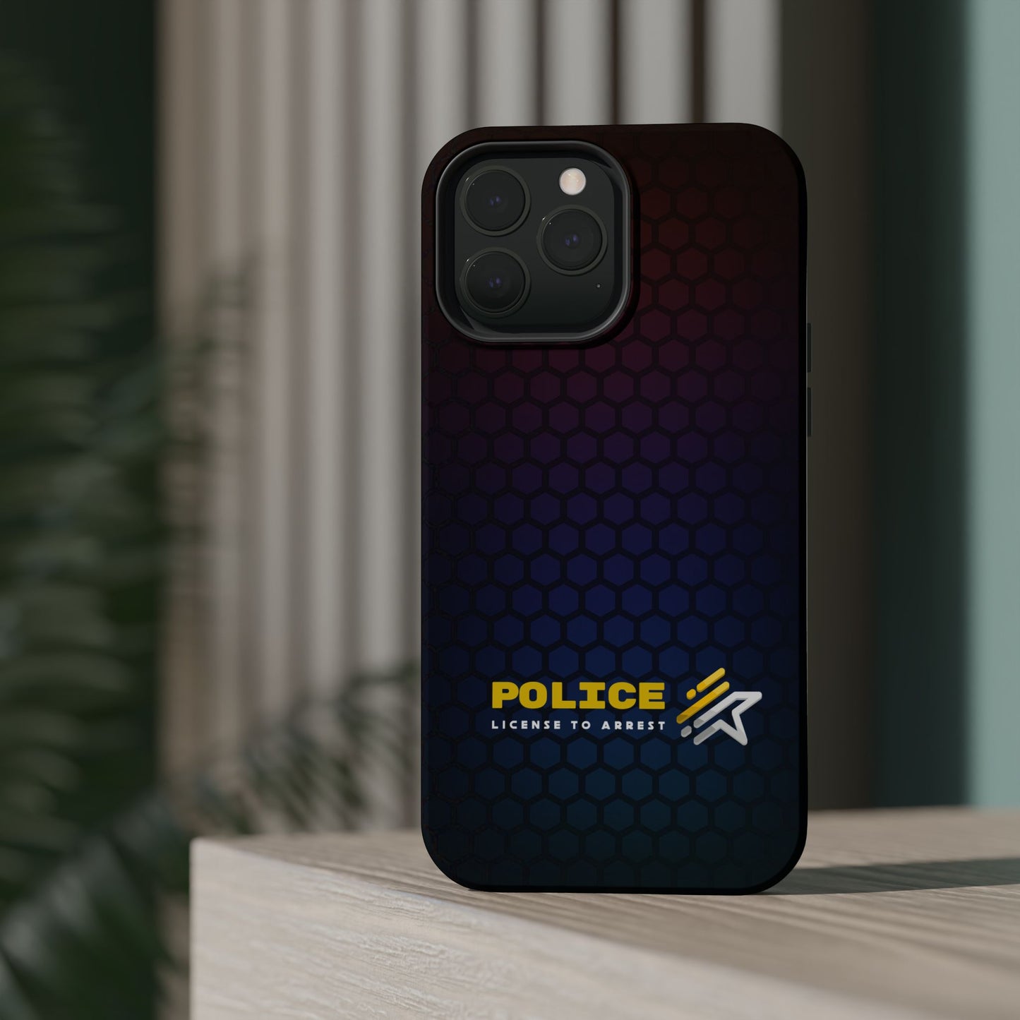 Police Magnetic iPhone Cases, License To Arrest