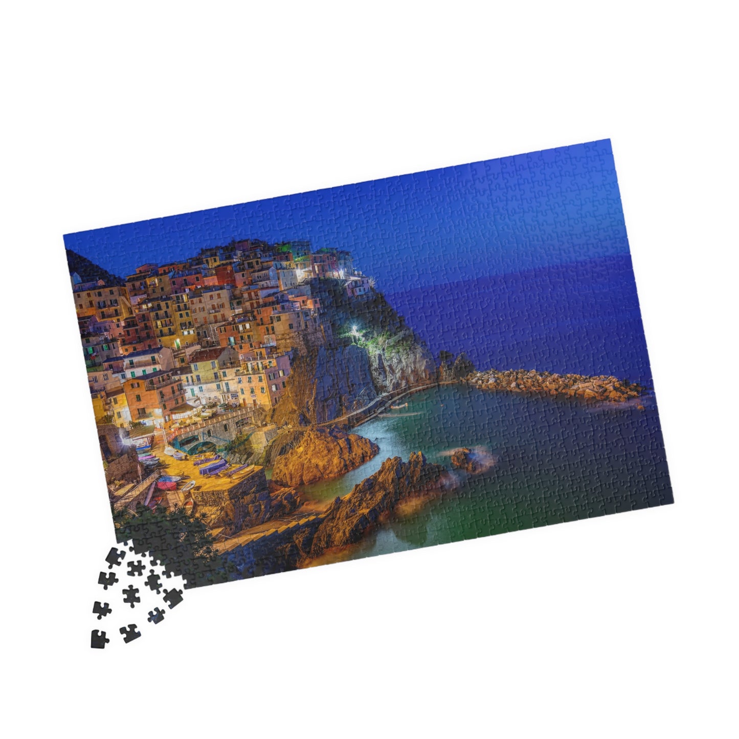 Manarola's Charm: A Coastal Puzzle Journey, 1014 pcs