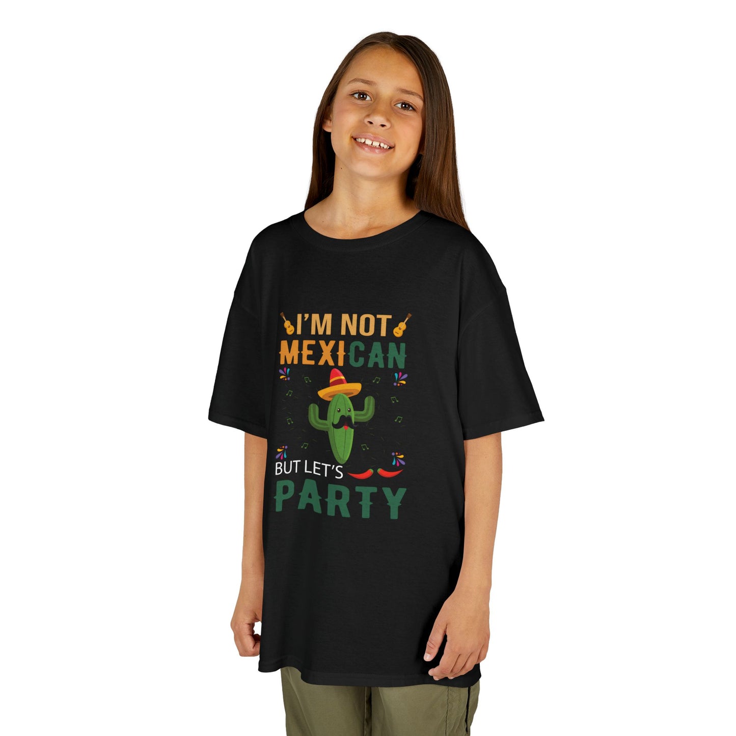 Kids Party Tee - I'm Not Mexican But Let's Party T-Shirt