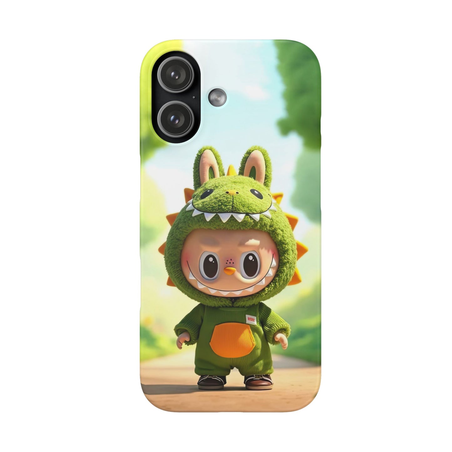 The Monsters Snap Case for iPhone Models – Playful Dinosaur Design